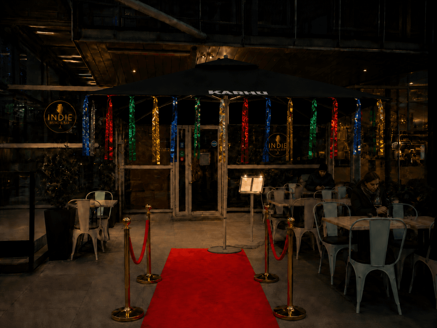 Indie Bistro & Bar, ravintolan sisustus
